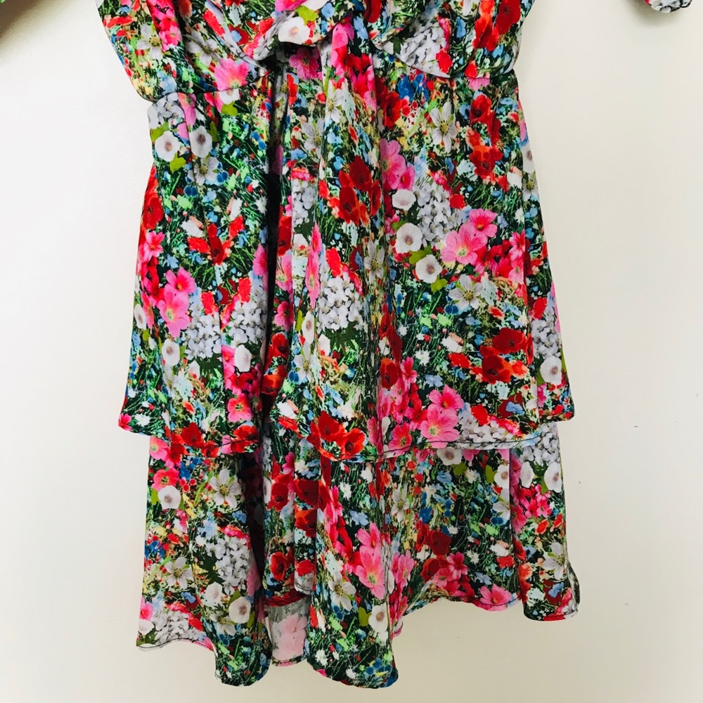 Zara Floral Print Mini Dress - Picture 8 of 15